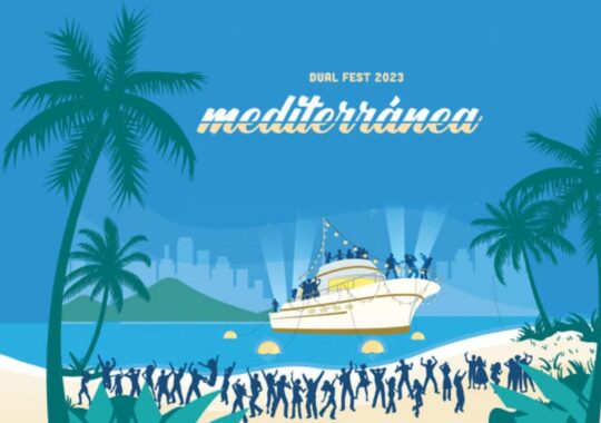 Poster, schedules and artists of the August Festival